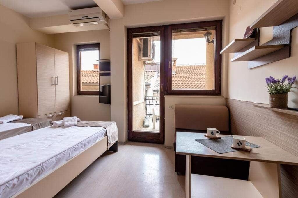 Denicia Apartments Ohrid Bagian luar foto